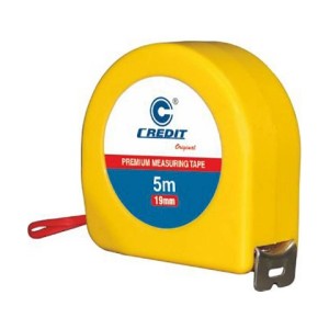 CREDIT - YELLOW MEASURING TAPE 5 MTR - C19 (100866)