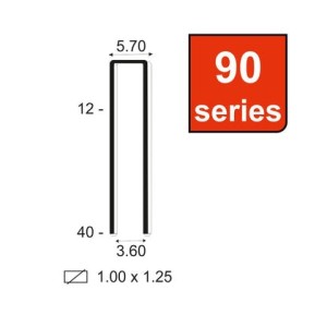 KAYMO STAPLES 9040 90 SERIES ST9040 (5000PCS/BOX)
