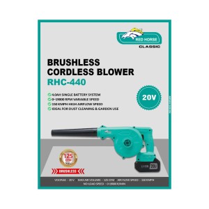RED HORSE CORDLESS BLOWER 20V 4.0AH - RHC - 440