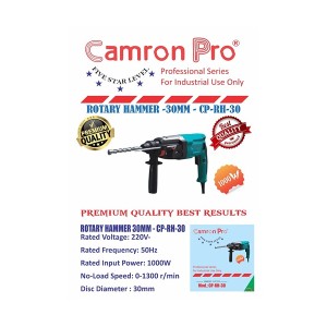 Camron Pro Rotary Hammer 1000W 30mm Cprh30