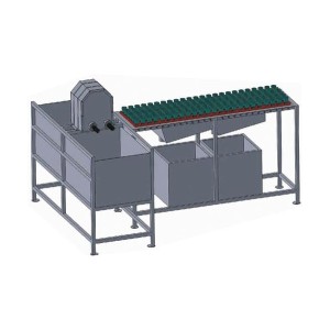 ADVANCE SEMI AUTOMATIC WASHING MACHINE WITH BRUSHING UNIT & TWO RINSERS FOR GLASS SODA BOTTLES - SABWM – 2