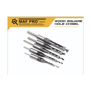 MAF WOOD SQUARE HOLE CHISEL BIT 1/4''