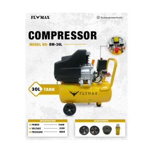 FLYMAX AIR COMPRESSOR 30 LTR BM-30L