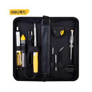 Deli 9PCS SOLDERING IRON SET - DL393009