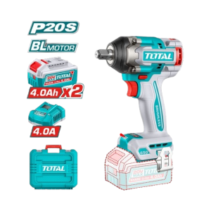 TOTAL CORDLESS IMPACT WRENCH BRUSHLESS 20V (4.0AH) 800NM - TIWLI2065