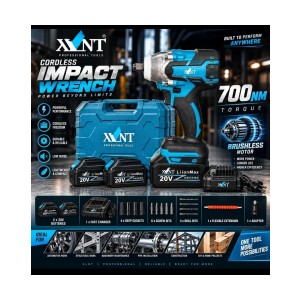 XLNT CORDLESS IMPACT WRENCH 700N.M. TORQUE