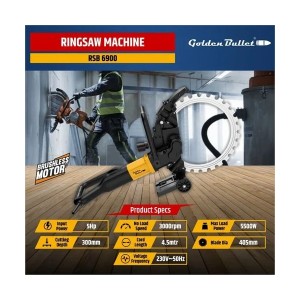 GOLDEN BULLET RING SAW MACHINE 5500W 405MM - RSB 6900