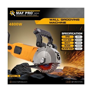 MAF PRO WALL GROOVING MACHINE 4800W (7 BLADES) - MPWC-7B