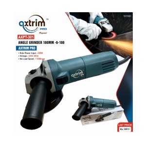 AXTRIM PRO (BLUE SERIES) ANGLE GRINDER 100MM - 6-100 - AXPT-301