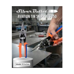 SILVER BULLET AVIATION TIN SNIP 10" - ATS 250