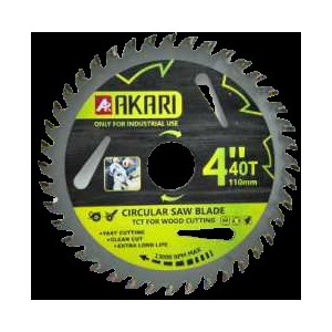 Akari TCT FOR WOOD CUTTING (AKARI) 5" X 30T (200PCS)