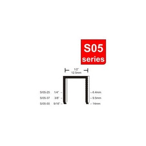KAYMO COMPOSITE STAPLES S05-14 MM REGULAR - 5040N/BOX S05 SERIES CS0514 (5040/BOX)
