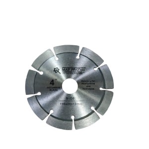 MAF Diamond Cutting Disc 4" Hot Pressed High Quality (12-25mm)