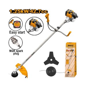 INGCO GASOLINE GRASS TRIMMER AND BRUSH CUTTER  42.7CC - GBC5434411