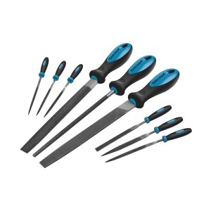 JK Super Drive 100mm Bastard Cut Three Square Machinist File