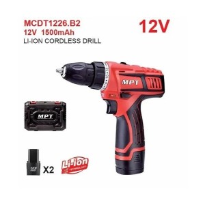 MATRIX CORDLESS DRILL 12V ( 2 BATTRIES) - MTX-446