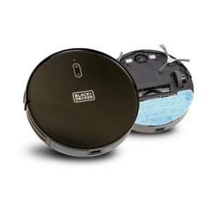 BLACK AND DECKER ROBOT VAC - 14.4V X 2600AH - BLACK (2-IN-1 - VACUUM & MOP) BRVA425B00