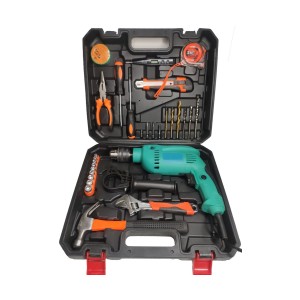 Akari Impact Drill Kit (With Bmc Box) (13Mm) (0-2900Rpm) (5 Pcs) - Apt-Idk-33-Kit (33 Pcs Set)