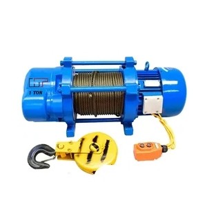 SR ELECTRIC WINCH 3 PHASE 5 TON 15 MM 100 MTR MOTOR POWER 7500 W