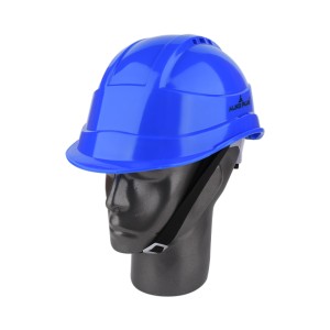ALKO PLUS RATCHET TYPE SAFETY HELMET WITH VENTILATION SLOTS (BLUE) - APS 131 (ISI CERTIFIED)