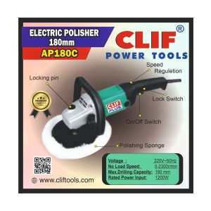CLIF PLUS ANGLE POLISHER AP180C (4PCS)