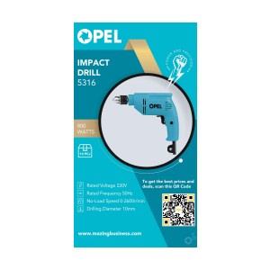 OPEL 5316 - 10mm ELECTRIC DRILL (R/F & V/S) (ED10A)
