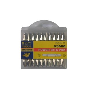 JON BHANDARI POWER BIT GOLDEN COLOUR 10 PCS (65 MM/PH1)