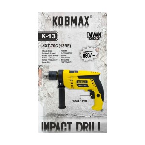 KOBMAX IMPACT DRILL (13RE) (13MM) (3000RPM) KXT-70C