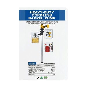 MAF PRO CORDLESS BARREL PUMP 21V