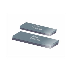 GOLDEN BULLET COMBINATION STONE, SILICON CARBIDE 6 INCHX2 INCHX1 INCH