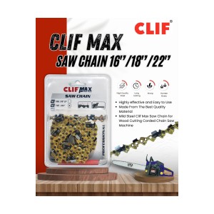 CLIF MAX CHAIN - GOLDEN 16INCH (100PCS)