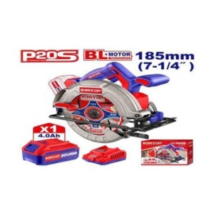 EMTOP CORDLESS CIRCULAR SAW 20V 185MM ELCS18511