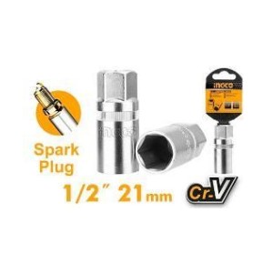 INGCO 1/2" SPARK PLUG SOCKET 21MM - HSPS12211