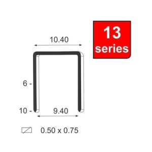 KAYMO STAPLES 1310 13 SERIES ST1310 (24000PCS/BOX)