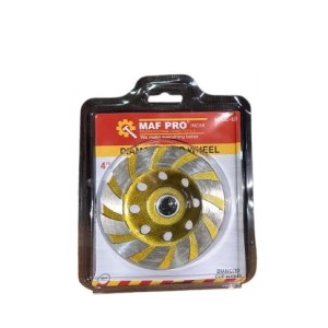 MAF PRO DIAMOND CUP WHEEL SEGMENT 4"
