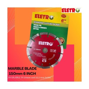 ELETRO MARBLE BLADE 6" 20MM/22.2 ELETRO