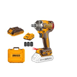 INGCO 1/2" 400NM 20V CORDLESS IMPACT WRENCH - CIWLI2040