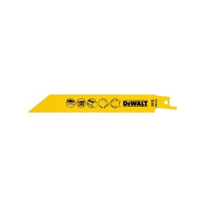 DEWALT 152MM RECIPROCATING SAW BLADE - 14TPI / 1.8MM ITCH (5 PCS/BOX ) DT2361-QZ