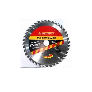 MAF PRO TCT SAW BLADE PROFESSIONAL QUALITY FOR WOOD (EXTRA THIN) 200mm 8"X40T