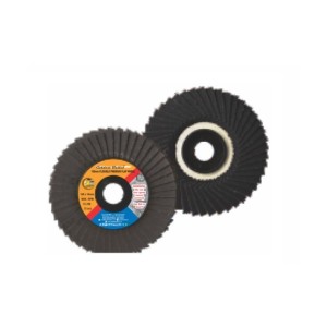 GOLDEN BULLET FLAP WHEEL FLEXIBLE 4 INCH X 120 GRITT BLACK