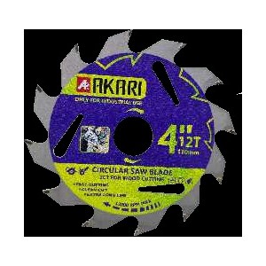 Akari TCT FOR WOOD CUTTING (AKARI) 4" X 12T (200PCS)