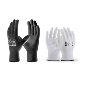 LAXMISAFE PU COATED B/B - W/W (LS-108) (600PCS/PKT)