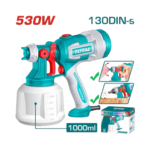 TOTAL ELECTRIC PAINT SPRAY GUN 530W - TT45O6