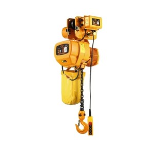 SR HHBB ELECTRIC CHAIN HOIST 3 PH. 415V AC 1 T X 6 MTR S/F 7.1 MM