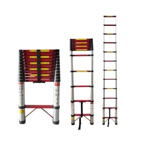 JON BHANDARI TELESCOPIC ALUMINIUM LADDER 12 STEPS - L-001