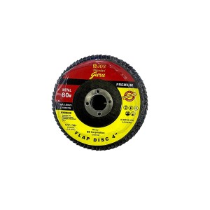 JON BHANDARI FLAP DISC 4" - GRIT 80#,