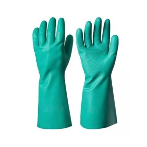 SAFETY NITRILE UNLINE GLOVES (LS-137)