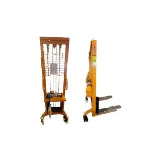 CLIF HAND STACKER WITH MINI PA HOIST 600KG 1TX1.6MTRS