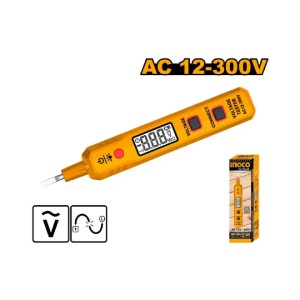 INGCO TEST PENCIL 12-300V LCD DIGITAL DISPLAY - HSDT30021