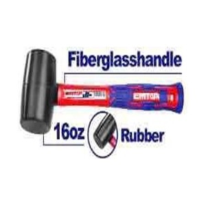 EMTOP RUBBER HAMMER 16OZ/450GMS EHAMRH1601